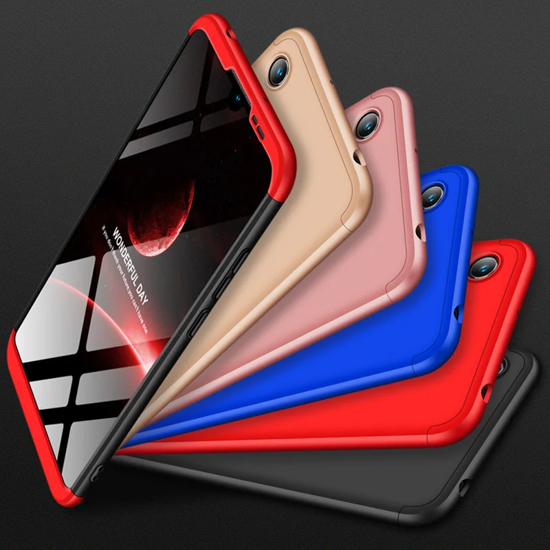 

Cover Huawei Honor 8A Case 360-degree full package shell hard PC Shell Hard Back Phone Cover for Huawei Honor 8A