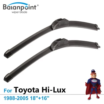 

Wiper Blades for Toyota Hi-Lux 1988-2005 18"+16", Set of 2, Replacing Windshield Wipers