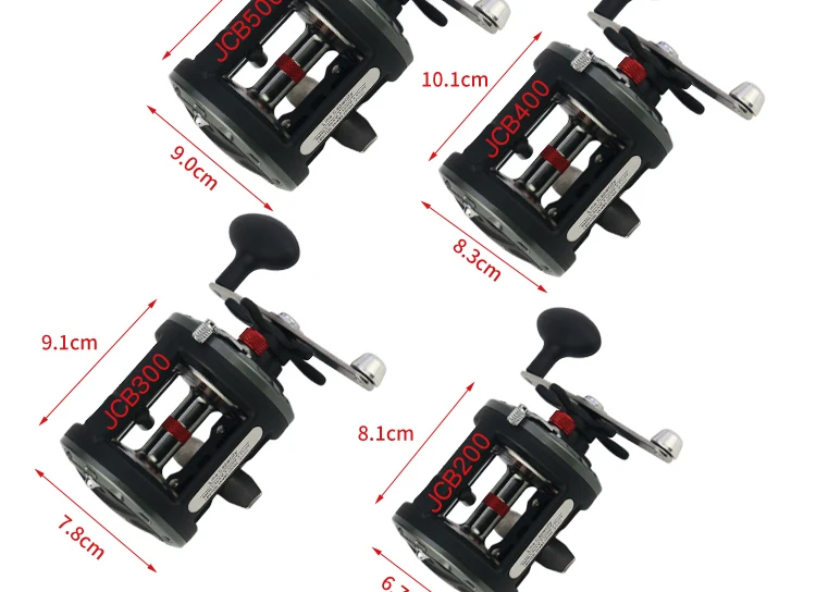Relação da Engrenagem Carretel de Pesca Carretel de Arremesso Carretel de Pesca do Mar Max Arraste Reelsking 20 kg Tambor Rodada Mão Direita Alta do Mar 10 High Quality Esporte e Lazer