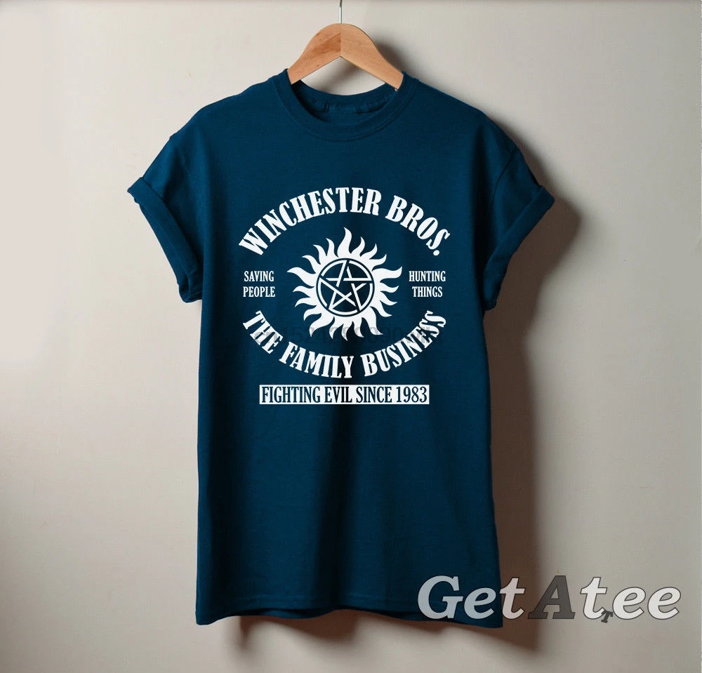 

WINCHESTER BROTHERS SHIRT SUPERNATURAL SHIRT UNISEX SAM DEAN T-SHIRT TOP TEE