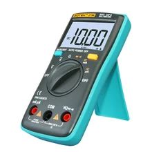 Цифровой мультиметр 6000 отсчетов Подсветка AC/DC Амперметр Вольтметр Ом Портативный метр