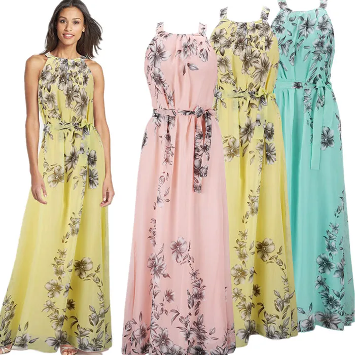 Beach Dress Plus Size 6XL Dresses Women Summer Casual Clothing Bohemian