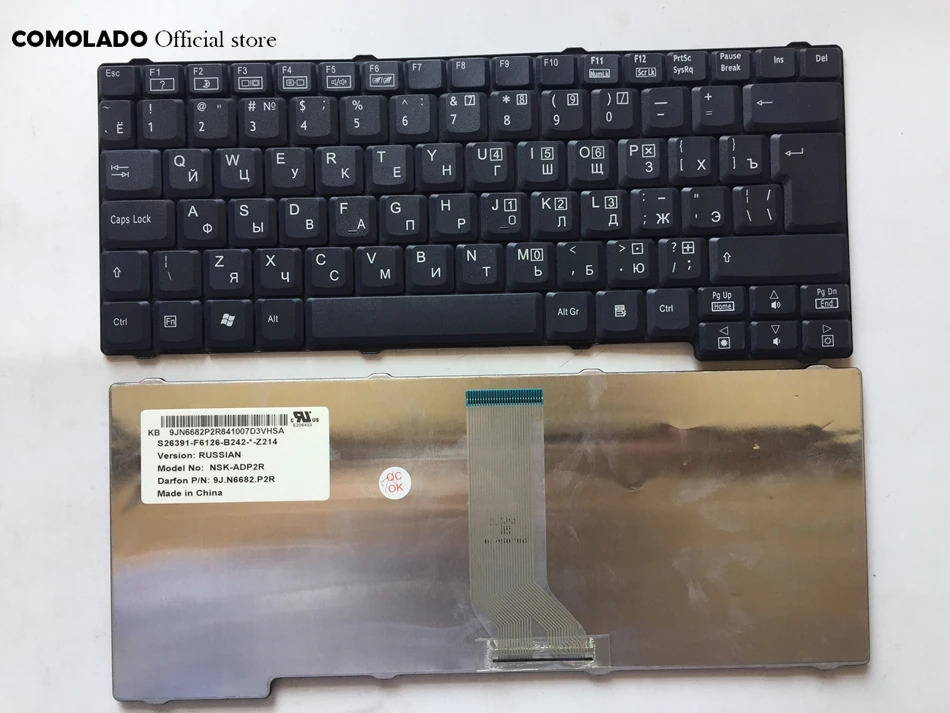 RU Russian laptop keyboard For Fujitsu V5505 V5505 V5515 V5535 V5545 V5555 black Laptop keyboard RU layout