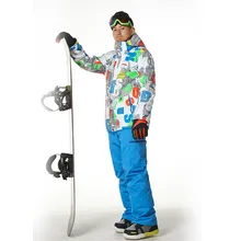 GSOU зимние лыжные куртки мужские теплые уличные сноубордические водо-и ветронепроницаемые куртки дышащие мужские куртки лыжный костюм пальто