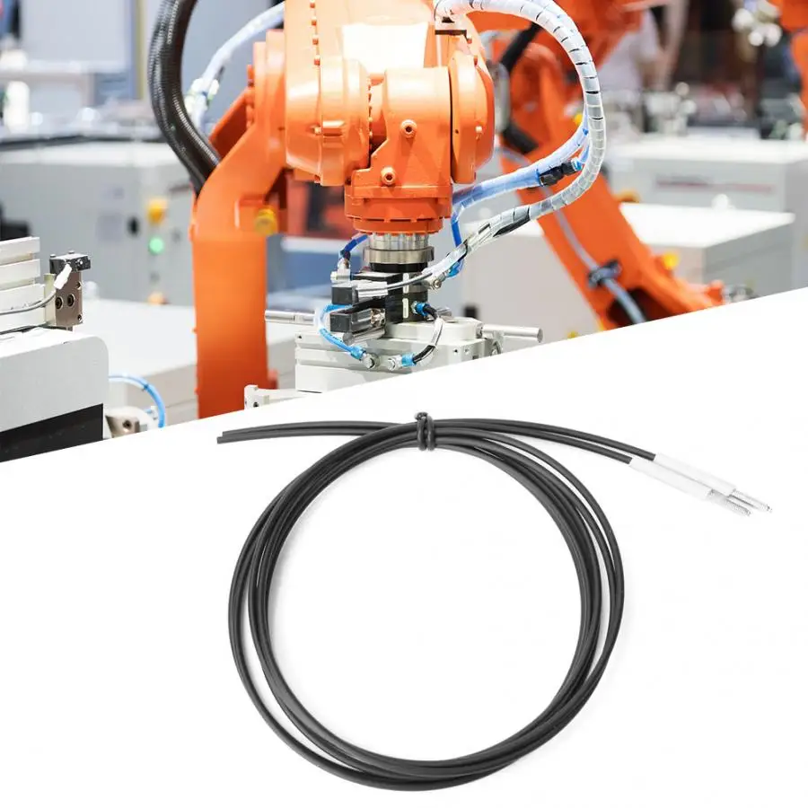 PT-310 Opposite Fiber Optic Sensor Probe M3 Thread Size 1 Meter Line Length | Инструменты