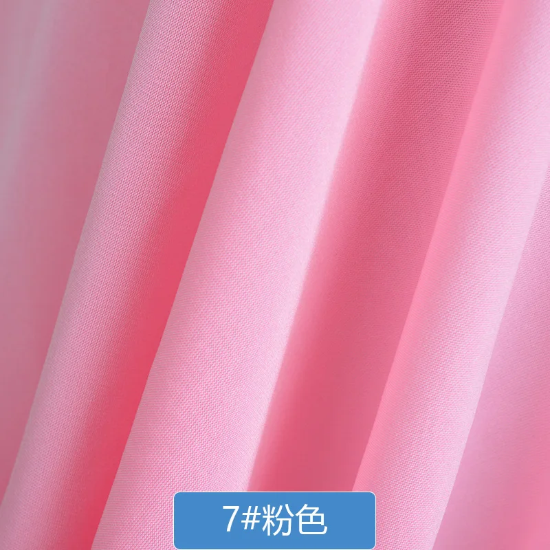 Микро-волокно лайкра спандекс стрейч трикотажная ткань купальник Zentai плотный латинский танец костюм ткань - Цвет: Pink