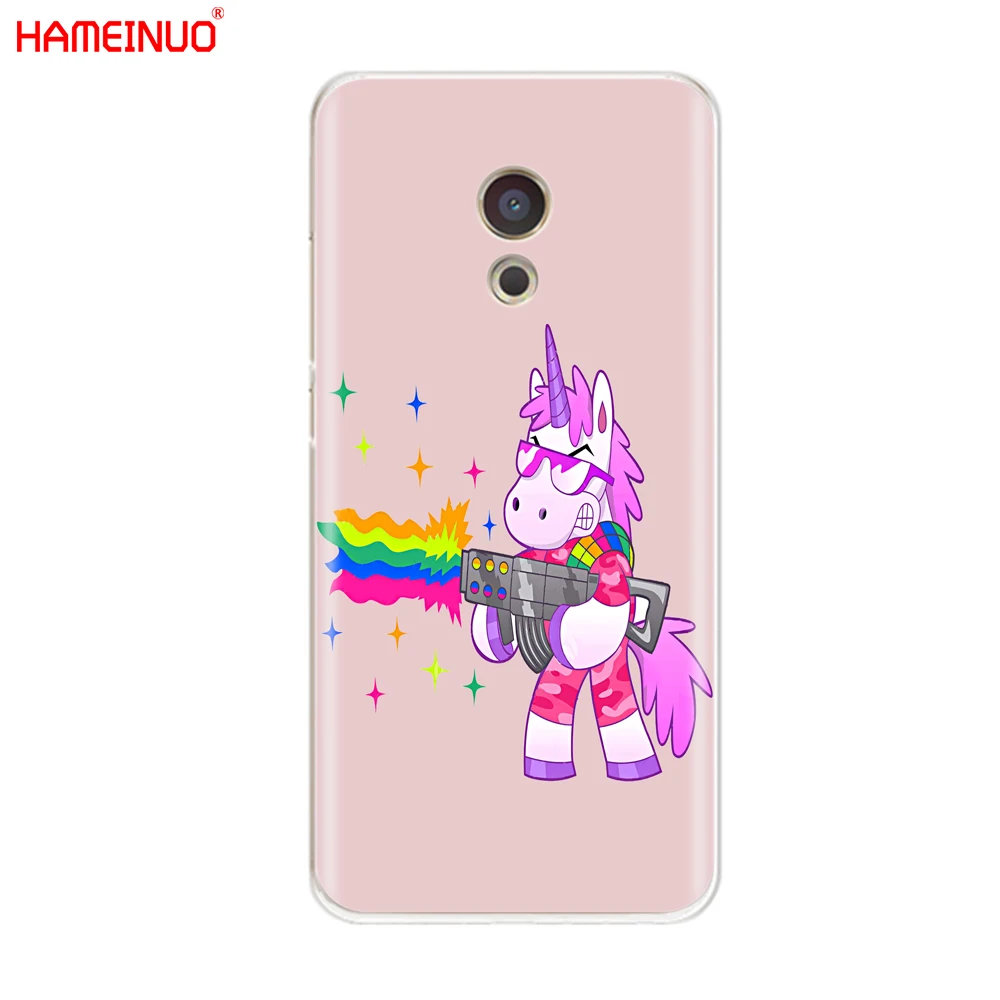 Чехол для телефона HAMEINUO Радужный с милым единорогом Meizu M6 M5 M5S M2 M3 M3S MX4 MX5 MX6 PRO 6 5 U10 U20