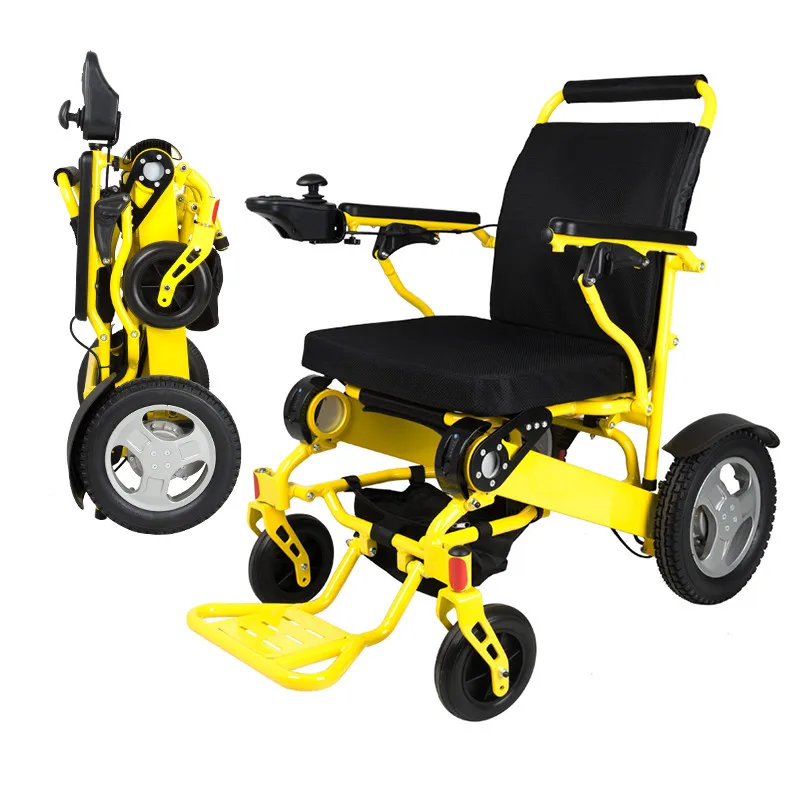 

2019 Loading capacity intelligent remote control 500w dual motor folding electric wheelchair, Loading capacity 180KG