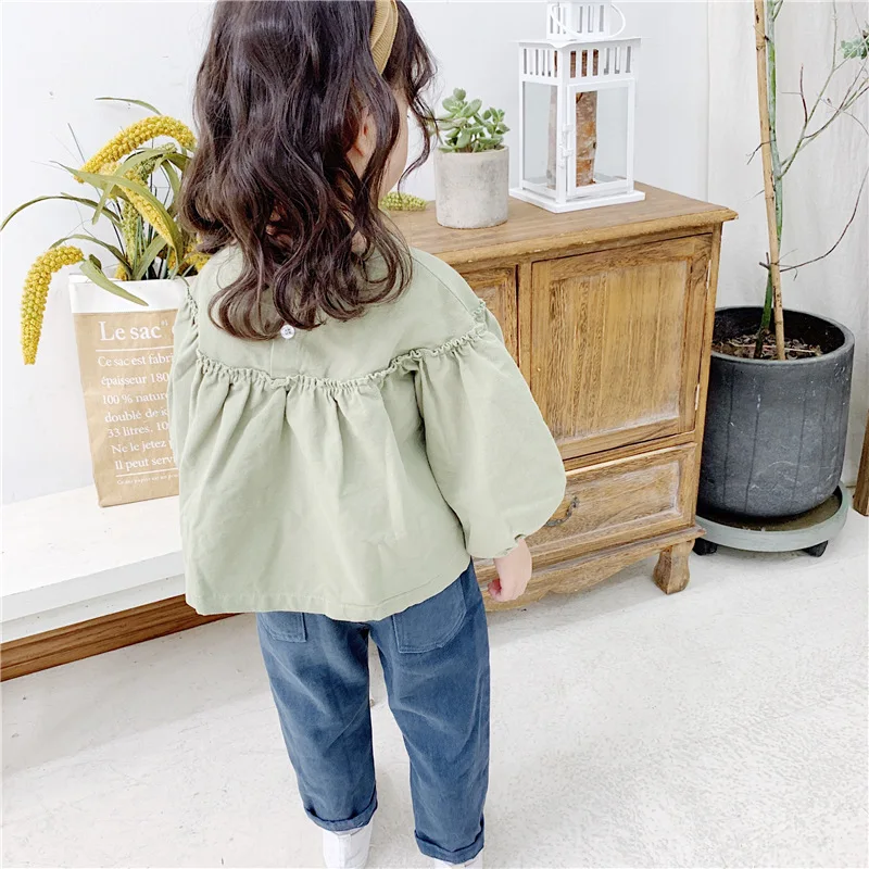 Primavera e Outono Anos de Idade das Crianças Cabolsa de Manga Bebê Camisas Meninas Crianças Novo 1-3 Comprida Camisa 2020 8 crianças casaco de manga comprida camisa