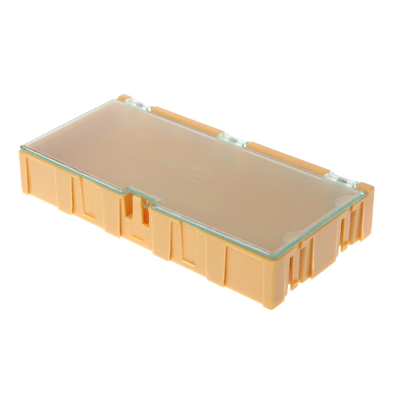 Мини SMD SMT электронная коробка IC электронные компоненты Ящики для хранения 125x63x21mm# Sep.08