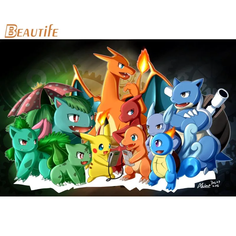 

Custom Cartoon Pokemon 01 Poster Cloth Silk Poster Home Decoration Wall Art Fabric Poster Print 30X45cm,40X60cm.50X75cm,60X90cm