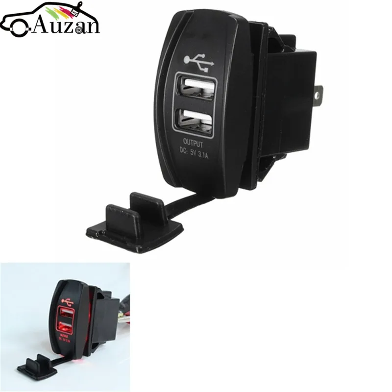 Universal Dual USB Car Charger Power Adapter 12 24 V 3.1A Dual USB