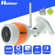 Мини Беспроводная Ip-камера с 960 P 1,3-МЕГАПИКСЕЛЬНОЙ CMOS 3.6 мм Объектив HD Ик Ночного Видения видеонаблюдения видео системы видеонаблюдения