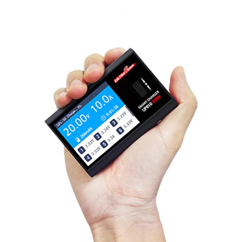 

Free shipping high quality RC Car UltraPower UP610 model balance charger lithium battery multi-function fast charging 200W 10A