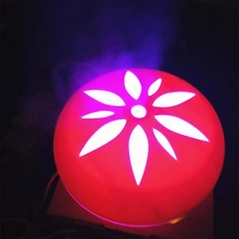 550 мл ароматерапевтические эфирные масла Арома диффузор с древесным зерном ароматерапия диффузор 7 цветов светодиодный свет для домашний увлажнитель воздуха