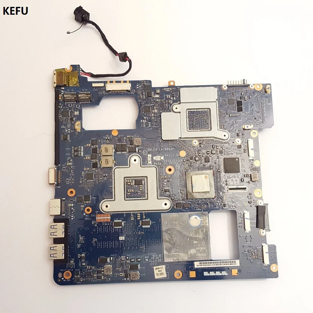 

KEFU BA59-03401A Laptop Motherboard For Samsung NP355 NP355C4C NP355V5C 355V QMLE4 LA-8863P 216-0833000 Main Board