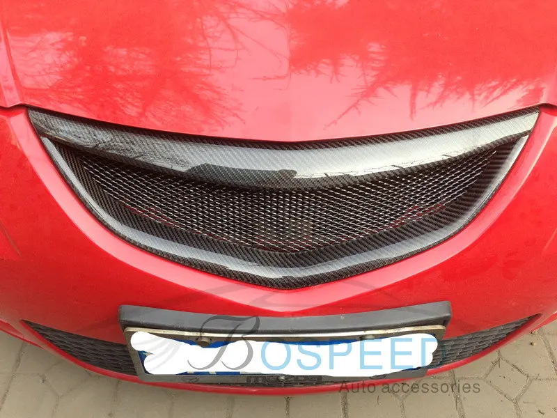 

Fit for MAZDA M3 carbon fiber car grill high qualit Racing Grills grille
