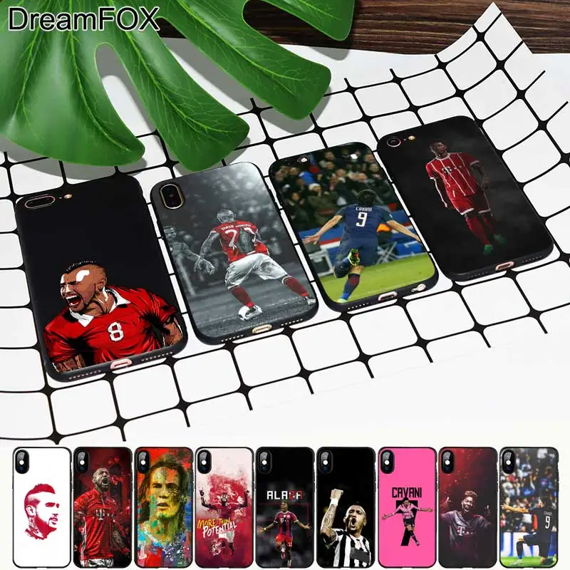 M381 Arturo Vidal Черный Мягкий ТПУ силиконовый чехол для Apple iPhone 11 Pro XR XS Max X 8 7 6 6S Plus 5 5S 5G SE