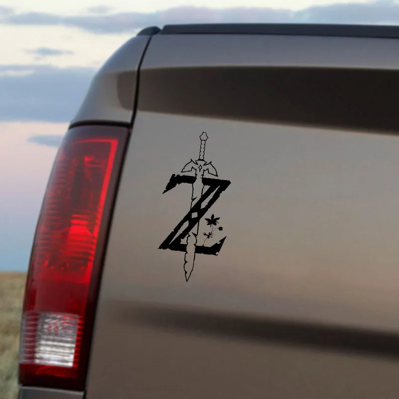 YJZT 9X20CM видео игры Zelda Дыхание Дикого Властного автомобиля стикер автомобиль
