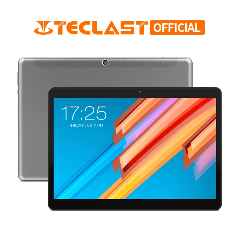 10.1 inch 2560*1600 Tablet PC Teclast M20 MT6797 X23 Deca Core Android 8.0 4GB RAM 64GB ROM Dual 4G Phone Tablets Dual Wifi GPS