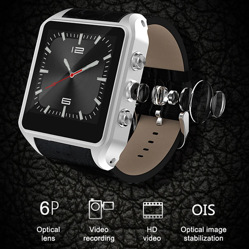 

Espanson Smart Watch 3G Android 5.1 WiFi GPS Bluetooth Heart Rate Sport Wristwatch Phone Dial Call Camera Clock Fitness For iOS