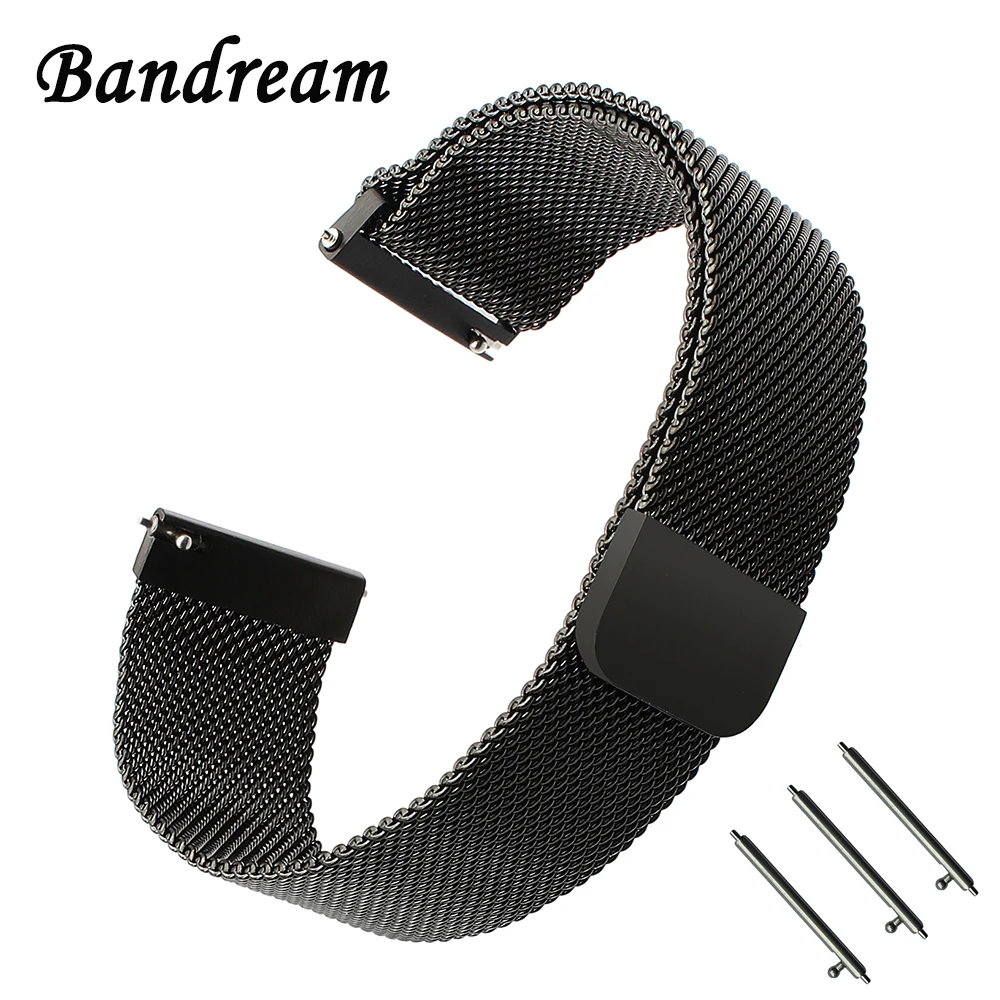 Milanese Loop Watchband 20mm 22mm for Samsung Galaxy Watch 42mm 46mm