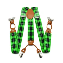 Подтяжки 6 зажимы на скобке 110-120 см Starpe подтяжки популярный стиль для женщин для мужчин Высокое качество