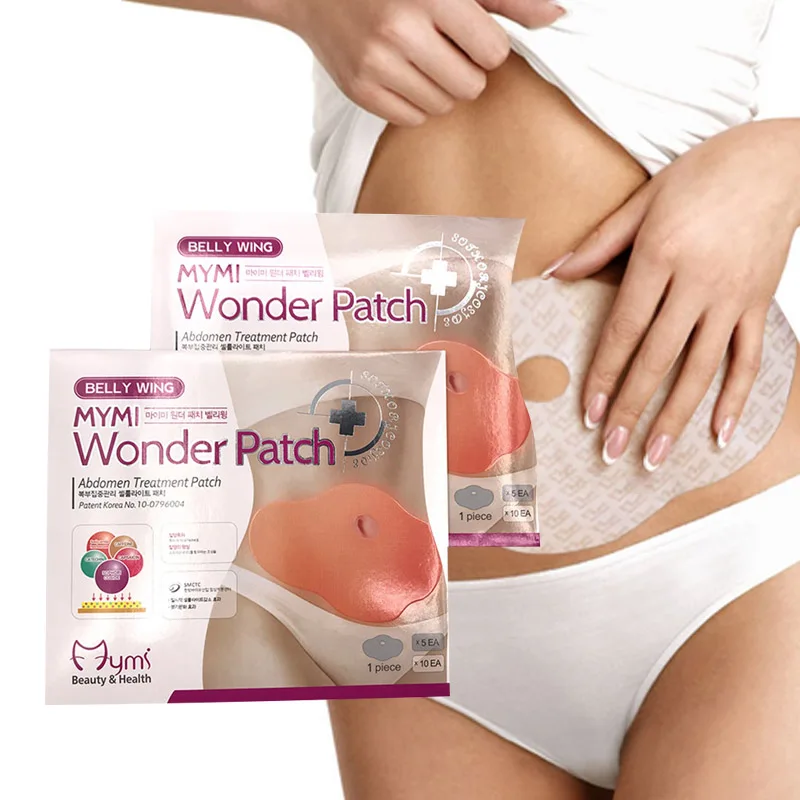 

10 Pcs Wonder Slimming Patch Navel Paste Slim Patch Sheet Slim Patch Abdomen Fat burning Navel Stick Adhesive Slim Body Tool