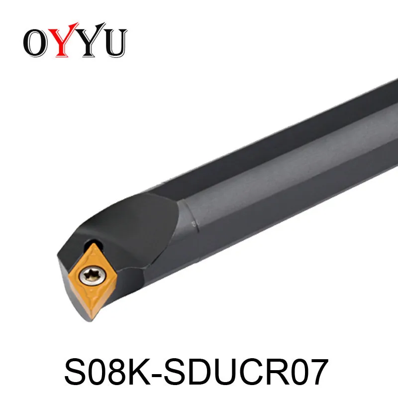

S08K-SDUCR07/S08K-SDUCL07,95 degree 8mm diameter right Internal Turning Tool The Lather boring Bar cnc machine factory Outlet