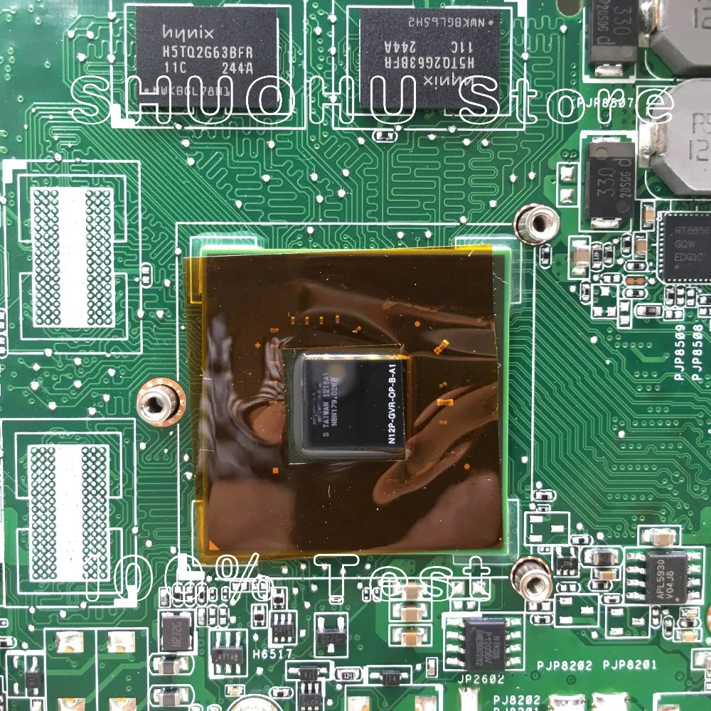  KEFU For ASUS A53S K53SV K53S K53SJ X53S P53SJ K53SC K53SM GT520 1G RAM laptop motherboard tested 1