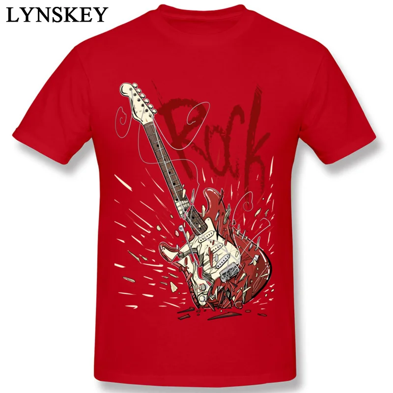 Round Collar Cotton T Shirts for Men Custom Summer Tops Shirt Short Sleeve Brand Rock Normal Clothing Shirt Top Quality red