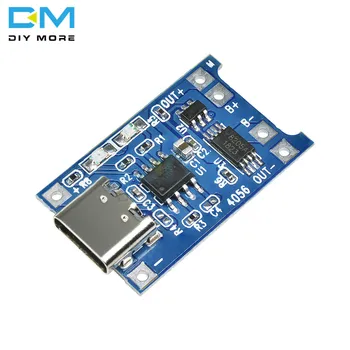 

10PCS Type-c USB 5V 1A 18650 TC4056A Lithium Battery Charger Module Charging Board With Protection Dual Functions Li-ion Board