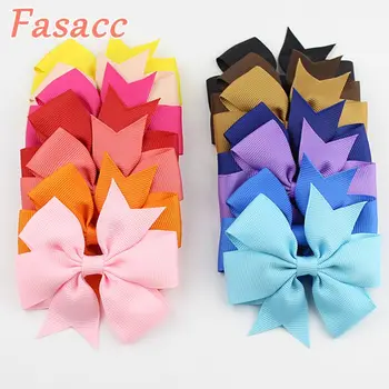 

20pcs Boutique Ribbon Bow Hair Clip Barrettes Baby Hair Bows Hairpins Girls Clips Diy Children Hair Accessories A17