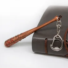 Известный фильм/фильм The Walking DEAD брелок украшения из бронзы дубинки металлический брелок костюм реквизит chaviro llavero ювелирный подарок