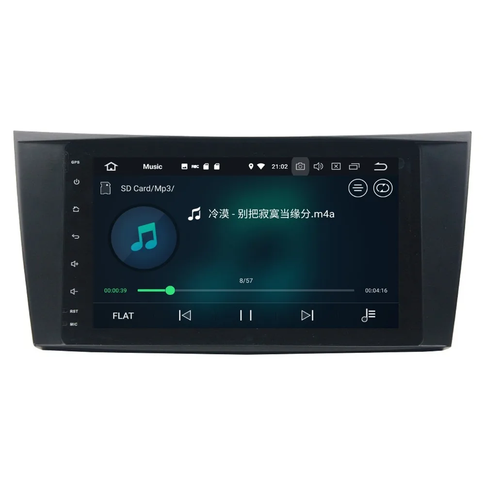 Top Android 8.0 Octa Core 2 din 8" Car Multimedia DVD GPS for Mercedes Benz E-Class W211 CLS W219 G-Class W463 4GB RAM Mirror-link 5