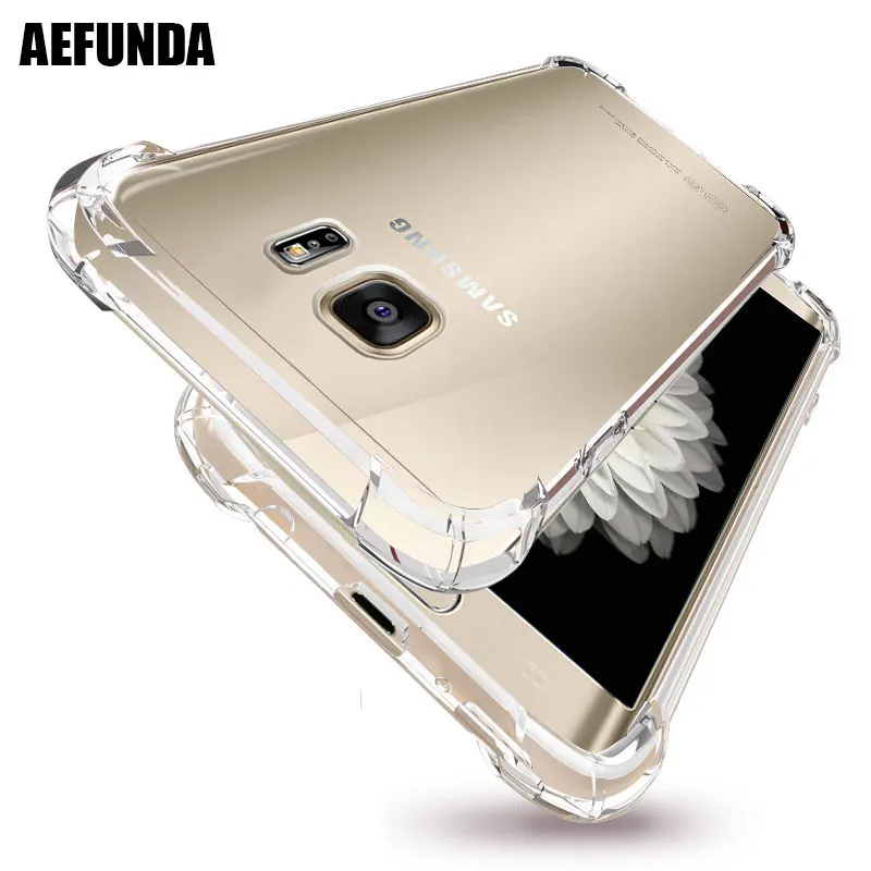 

Clear Shockproof Impact Phone Case For Samsung Galaxy S9 S8 S10 Plus S7 Edge A50 A5 J5 2017 J6 A6 A8 A7 2018 NOTE 9 TPU Cover