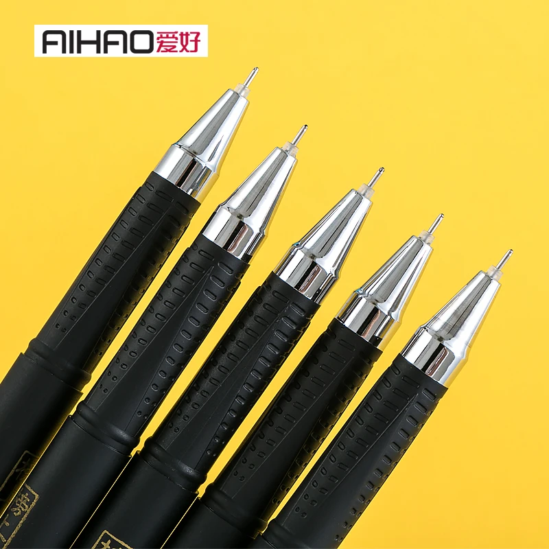 AIHAO все иглы карбоновые черные студенты со специальной проверка ручки 12 ⑤ кор.