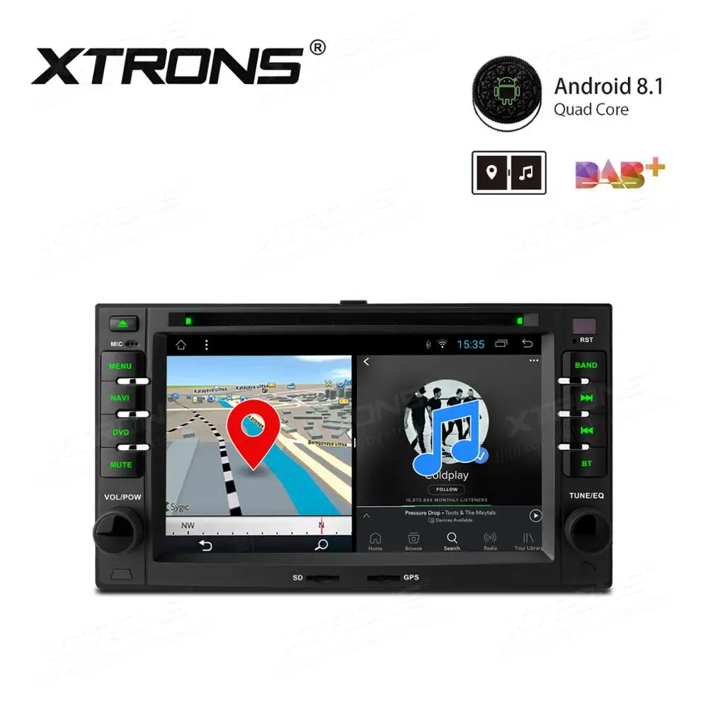 Discount XTRONS 6.2" Android 8.1 Car DVD Player GPS for KIA Sportage Sorrento Rio Picanto Ceed Carnival Magentis Optima Cerato 4