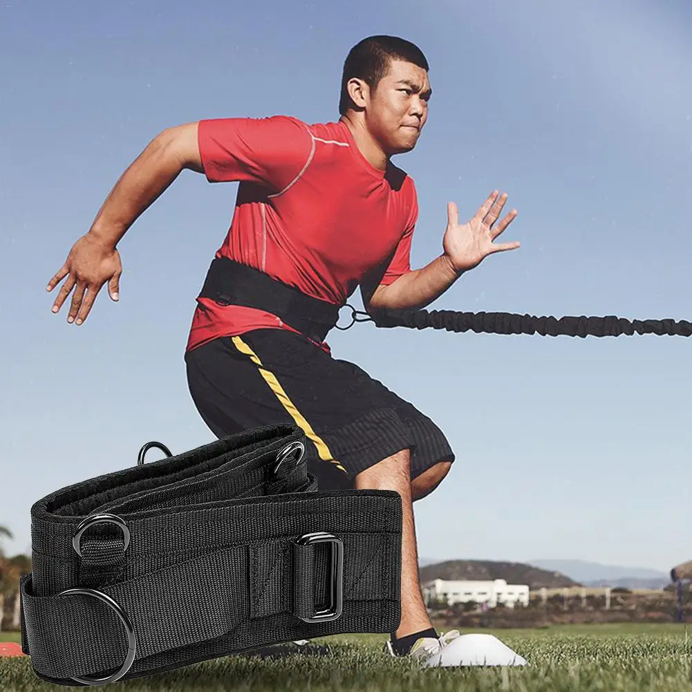 

Sports Exercise Resistance Band Trainer Running Training Belt For Football Basketball Fitness Explosive Training Equipment