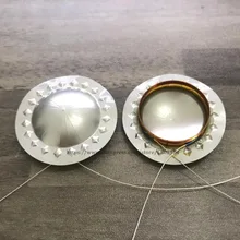 2 шт. высококачественный титановый 24,8 мм динамик твитеры титановый динамик с диафрагмой звуковая катушка