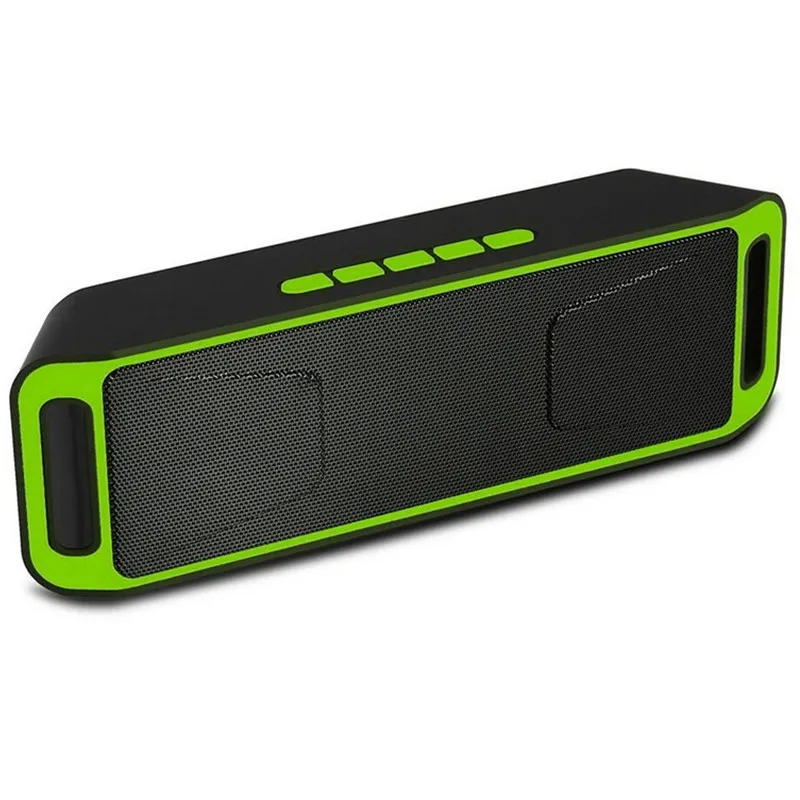 SC208Bluetooth колонки HIFI De Som TF USB FM радио Bluetooth 4 0 музыкальный приемник MP3 плеер звуковая