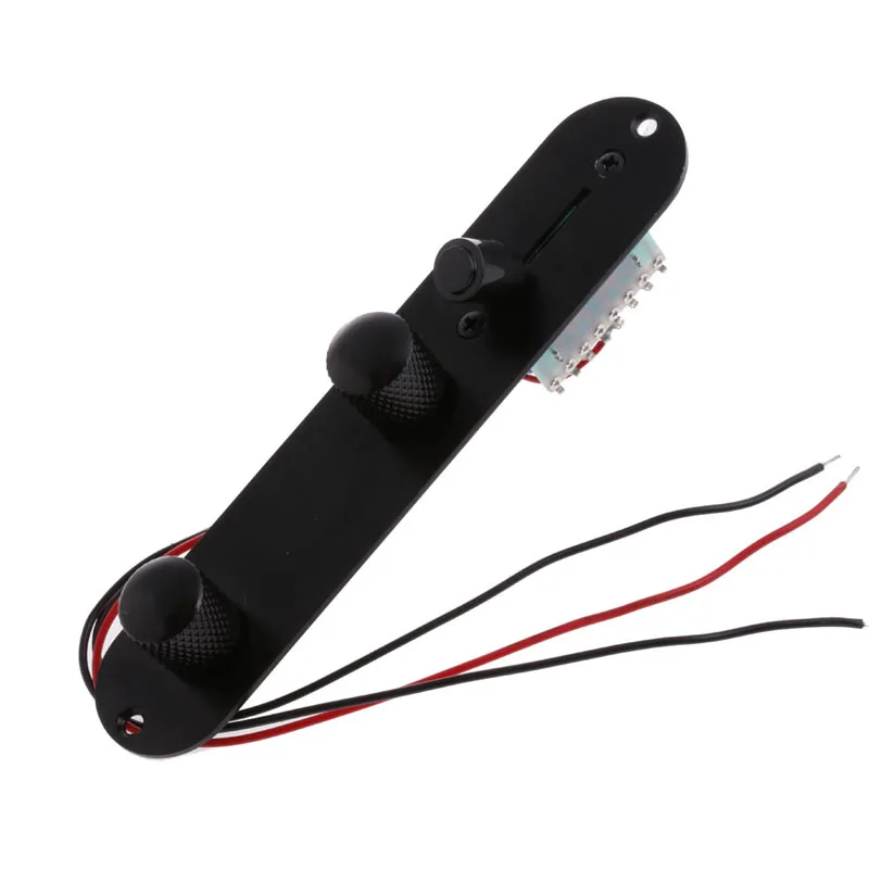 

1PC Black Loaded Control Plate 3Way Switch for Fender Tele Guitar Replacement