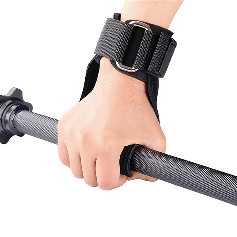 Fitness Weight Lifting Wrist Gloves Straps Gym Weightlifting Exercise