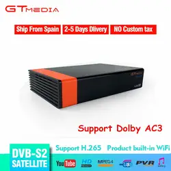 Горячая Распродажа DVB S2 V8 Nova HD1080p H.265 спутниковый ресивер Встроенный wifi Поддержка сетевого обмена CCCAM PVR DVB S2 V8 Nova приемник