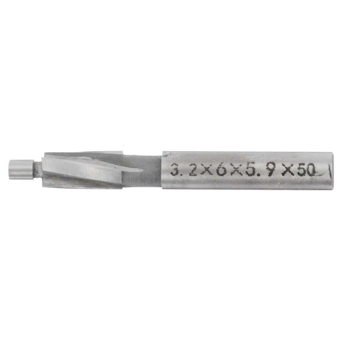 5Pcs/set 4 Countersink End Milling Flute HSS AL Cutter Pilot Slot Drill Bit M3-M8 For Low Carbon Steel/ Non Ferrous Materials
