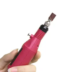 Профессиональный электрический шлифовальный мини-станок полировальная ручка для маникюра педикюра ногтей гравировальная ручка Набор