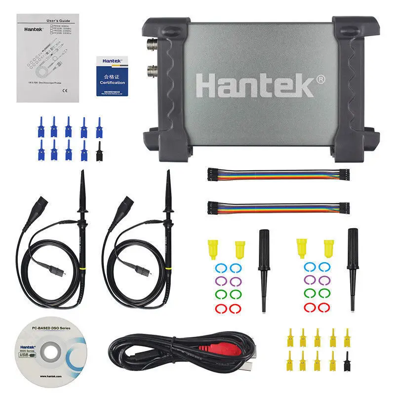 Hantek 6022BE 6022BL PC Digital Oscilloscope USB Portable Handheld