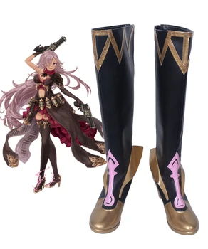 

SINoALICE Cinderella Cosplay Boots Shoes with Wings Custom Made Any Size