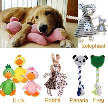 

Cute Dog Toys Stuffed Squeaking Animals Pet Toy Plush Puppy Honking for Dogs Cat Chew Squeaky Toy New and Hot Pet Toy