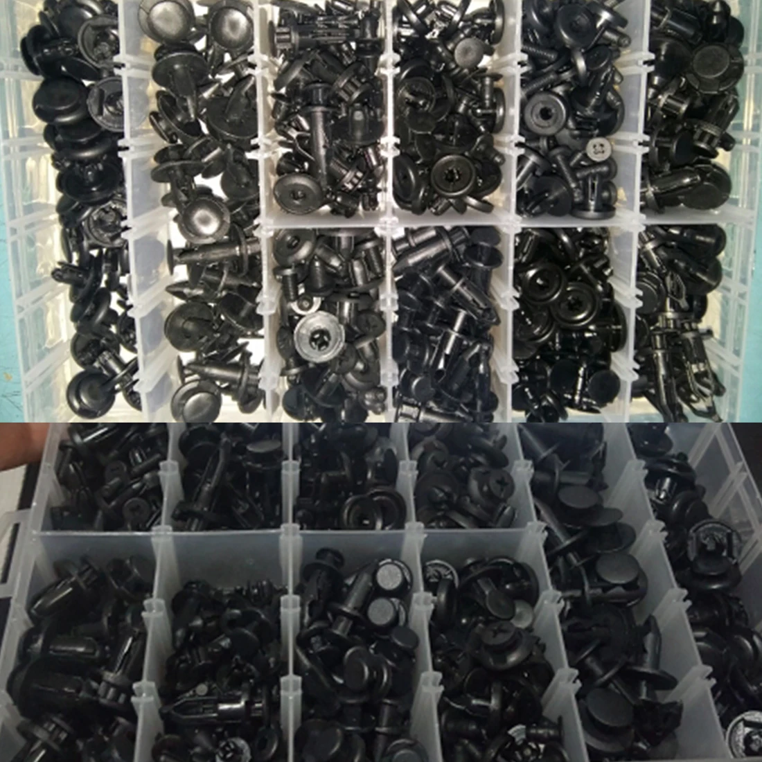 

Dewtreetali hot 280PCS Mixed Special Car Fender Bumper Nylon rivet fixed Clip Fastener with box for Honda TOYOTA Lexus Audi Ford